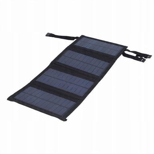 ŁADOWARKA SOLARNA DO TELEFONU 20W SKŁADANY PANEL SŁONECZNY USB IP65 na Arena.pl