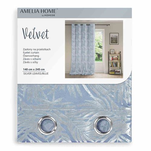 CURT/AH/VELVET/SILVERLEAVES/BLUE/140X245 na Arena.pl