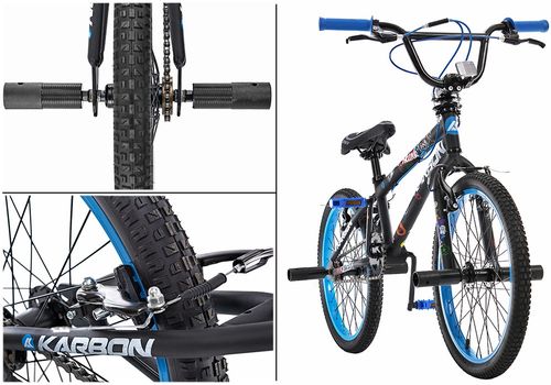 Rower 20 KARBON BMX 10 czarny na Arena.pl