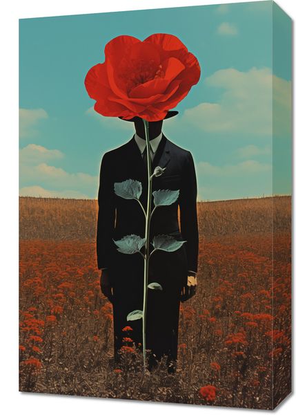 Obraz 40x60cm Obserwator zza Maku zdjęcie 1