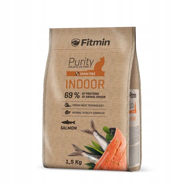 Fitmin cat Purity Indoor - 1,5 kg zdjęcie 1