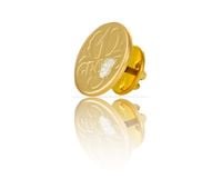 pin grosz na szczęście z cytrynem (cp23/jes/39au)