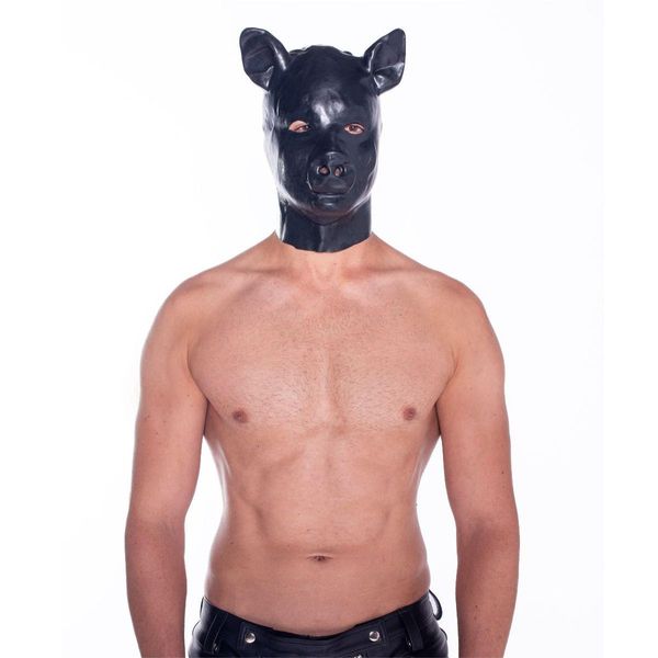 prowler red latex pig hood zdjęcie 2