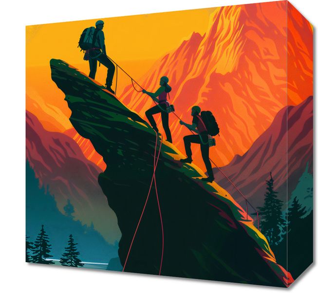 Obraz 30x30cm U Szczytu zdjęcie 1