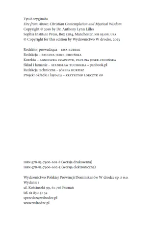 Ogień z nieba. Dar kontemplacji na Arena.pl