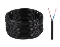 KAB0831 Kabel elektryczny OMYp 2x0,75 300/300V cz