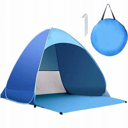 NAMIOT PLAŻOWY SAMOROZKŁADAJĄCY KEMPINGOWY WODOODPORNY OCHRONA SŁONECZNA na Arena.pl