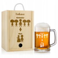 Kufel na wieczór KAWALERSKI prezent ŚLUB wesele