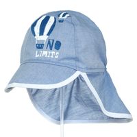 Pupill Lucjan czapka z osłoną karku legionistka na lato niebieski 48-50