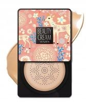 BEAUTY CREAM CC MAGICZNY PUDER Korektor SUPER PUDER W KREMIE Z GĄBKĄ