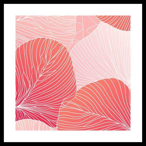 Plakat 30x30cm Koralowy Ogród zdjęcie 3