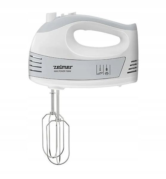 MIKSER z misą ZELMER ZHM2459S 700W biały TURBO ubijanie stojak zdjęcie 8