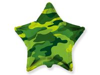 Balon foliowy "Gwiazda (moro)", 45 cm (18 cali) [balon z helem]