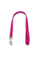 A-473 pejcz, krótka smycz dla psa taśma 25mm/80cm Kolor - Różowy