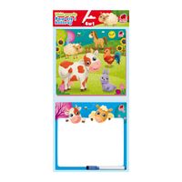 Gra Edukacyjna Roter Käfer 4 W 1. Farma.  Rk1060-01