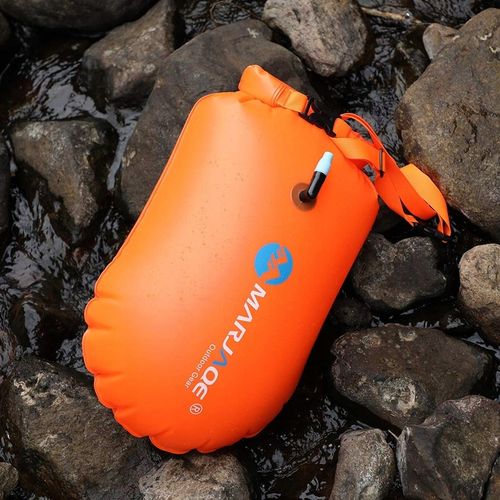 Boja asekuracyjna pływacka sucha kieszeń 72cm na Arena.pl