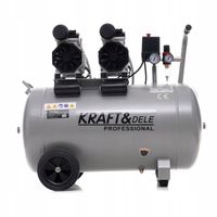 Kompresor bezolejowy Kraft&Dele KD1398 100 l 8 bar