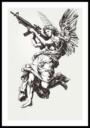 Plakat 40x60cm Anioł Wojny na Arena.pl