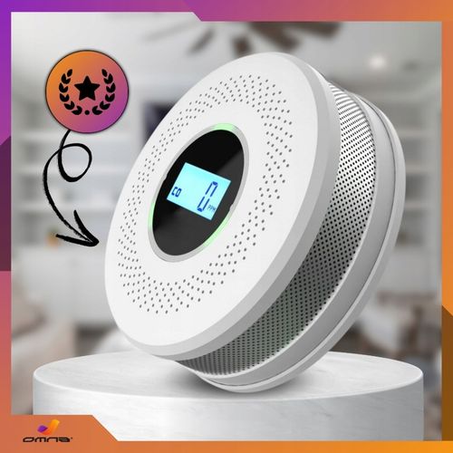 Czujnik czadu i dymu detektor tlenku węgla JKD 512COM certyfikowany na Arena.pl