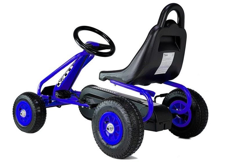 Gokart na Pedały G201 Niebieski zdjęcie 2