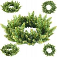 PREMIUM STROIK ŚWIĄTECZNY WIANEK DEKORACYJNY OZDOBA NA DRZWI średnica