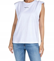 REPLAY DAMSKIE W3592000 BIAŁY BLUZA L