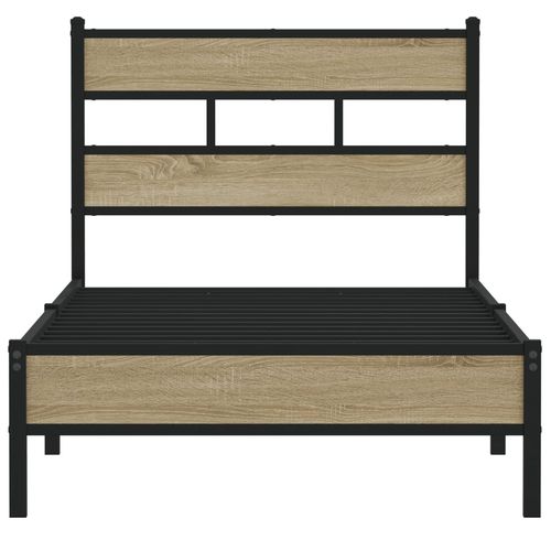 Łóżko bez materaca, dąb sonoma, 90x190 cm na Arena.pl