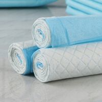 2X MATY PODKŁADY DLA PSA JEDNORAZOWE CHŁONNE HIGIENICZNE 45x60 cm 100 SZTUK