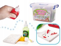 KLEJ ŻEL KRYSZTAŁOWY 3D CRYSTAL GLUE KREATYWNY ZESTAW W WIADERKU 26 EL