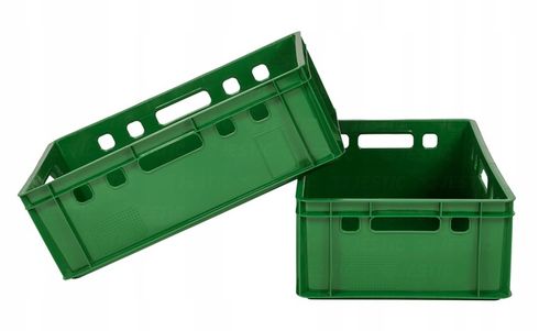 Skrzynka Pojemnik EURO E2 Plastikowa NOWA MOCNA na Arena.pl