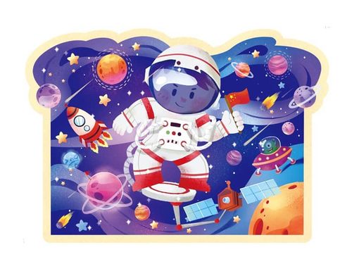 PUZZLE W TUBIE KOSMOS 28 ELEMENTÓW na Arena.pl