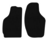 Dywaniki przednie welurowe czarne do: Daewoo Tico 1996-2001 hatchback
