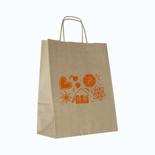 Torba świąteczna mała 24 x 11 x 32 cm Boże Narodzenie na Arena.pl