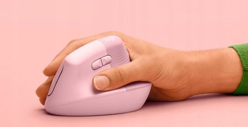 Mysz LOGITECH Lift Różowy na Arena.pl