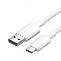 2 x Kabel USB Vention 1m USB-A DO USB-C 3A Szybkie Ładowanie Biały