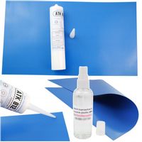 Łatka PVC do materacy Łata basenowa 27x50cm Mocny klej Odłuszczacz 100ml