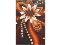 80CM 120 OBRAZ WIRUJĄCE KWIATY ŚCIENNY