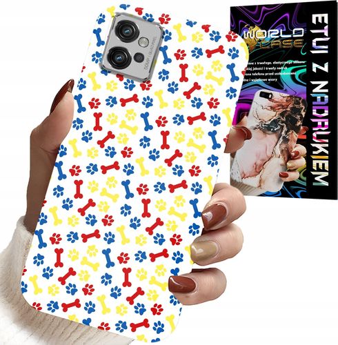 ETUI DO MOTOROLA G32 - ŁAPKI KOŚCI PIES PATROL BAJKI + FOLIA na Arena.pl