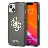 Guess GUHCP13SPCUGL4GBK iPhone 13 mini 5,4" czarny/black hard case Glitter