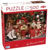Puzzle 500 Christmas presents and toys