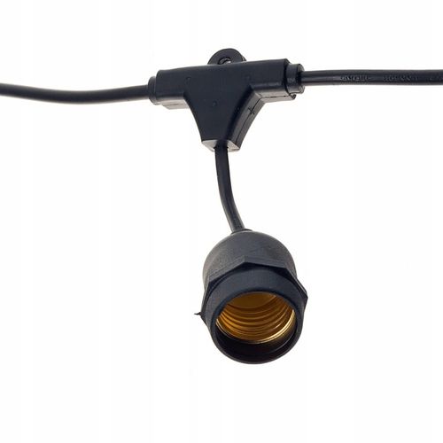 GIRLANDA OGRODOWA zewnętrzna ŁAŃCUCH ŚWIETLNY 20m + ŻARÓWKI 20x E27 LED na Arena.pl