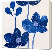 Obraz 70x70cm Nocne Kwiaty