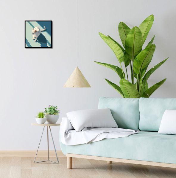 Plakat 30x30cm Kocia Persona zdjęcie 4