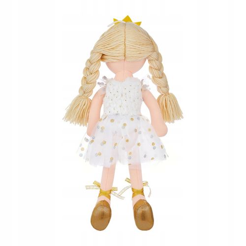 Lalka szmaciana szmacianka przytulanka złota księżniczka Lily 38 cm na Arena.pl