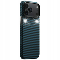 Etui - plecki PITAKA Ultra Slim MagSafe iPhone 17 Pro Czarno-niebieski
