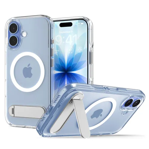 Etui Spigen Ultra Hybrid "S" MagSafe na iPhone 17 - przezroczysto-białe na Arena.pl