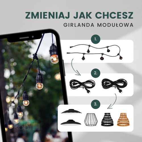 girlanda crete 5xe27 5m kobi na Arena.pl