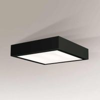 Natynkowa lampa sufitowa NOMI 1150 Shilo LED 13W 3000K kwadratowa czarna