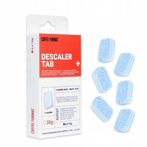 Coffee Format Tabletki odkamieniające do ekspresu Siemens Jura 6szt na Arena.pl
