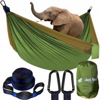 HAMAK OGRODOWY TURYSTYCZNY HUŚTAWKA DWUOSOBOWY 300x200 DUŻY 300KG XXL LEKKI